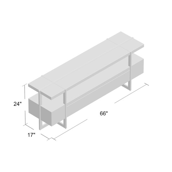 Union Rustic Solid Wood TV Stand for TVs up to 75" & Reviews